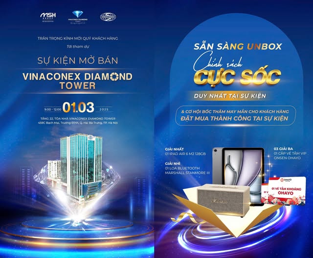 Sự kiện mở bán Vinaconex Chợ Mơ