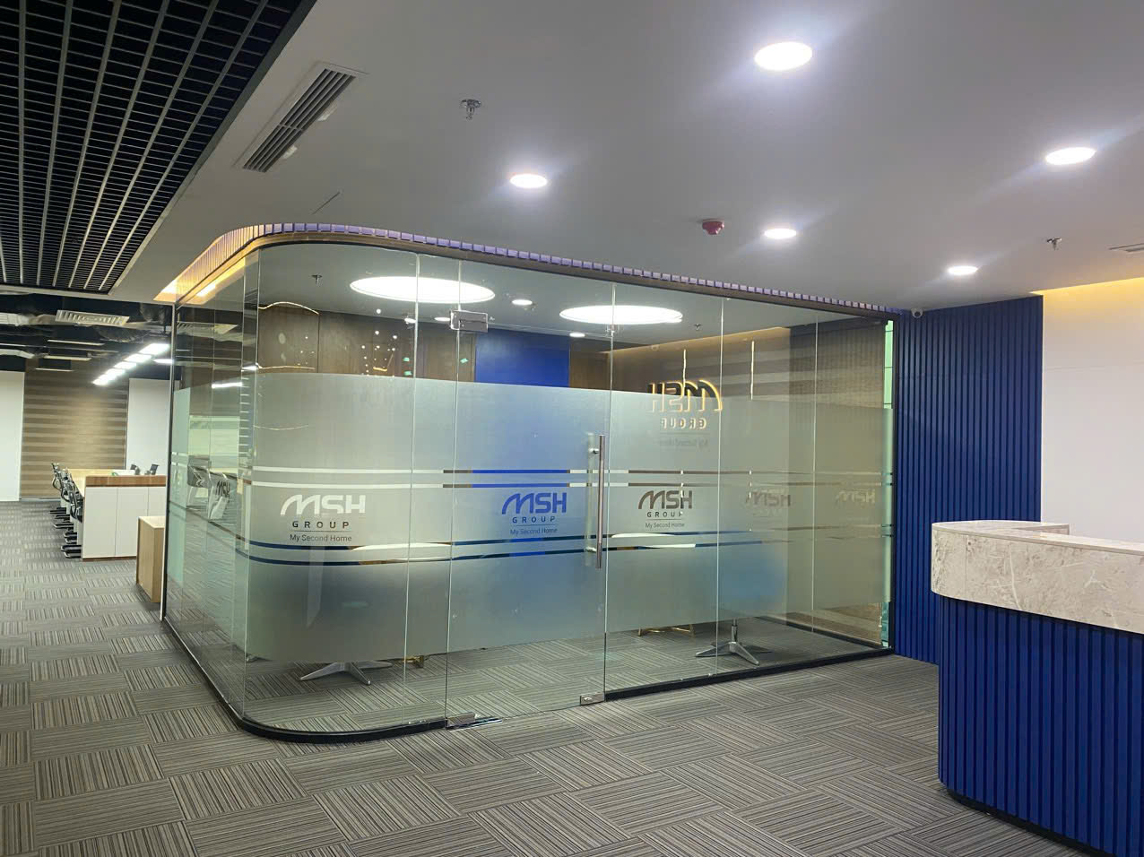 Đơn vị đầu tiên làm việc tại Vinaconex Diamond Tower