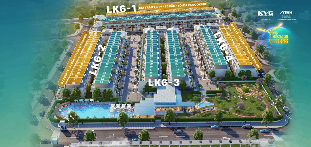 KVG Mozzadiso – Chuẩn sống châu Âu đầu tiên giữa lòng đô thị Nha Trang