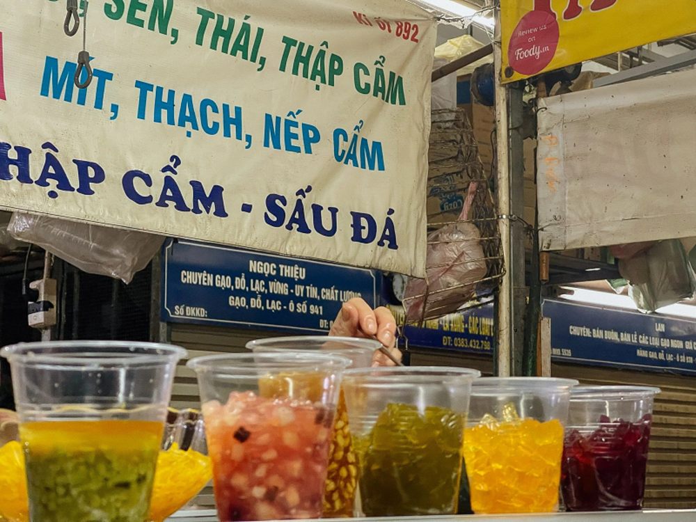 Món ăn chợ mơ chè