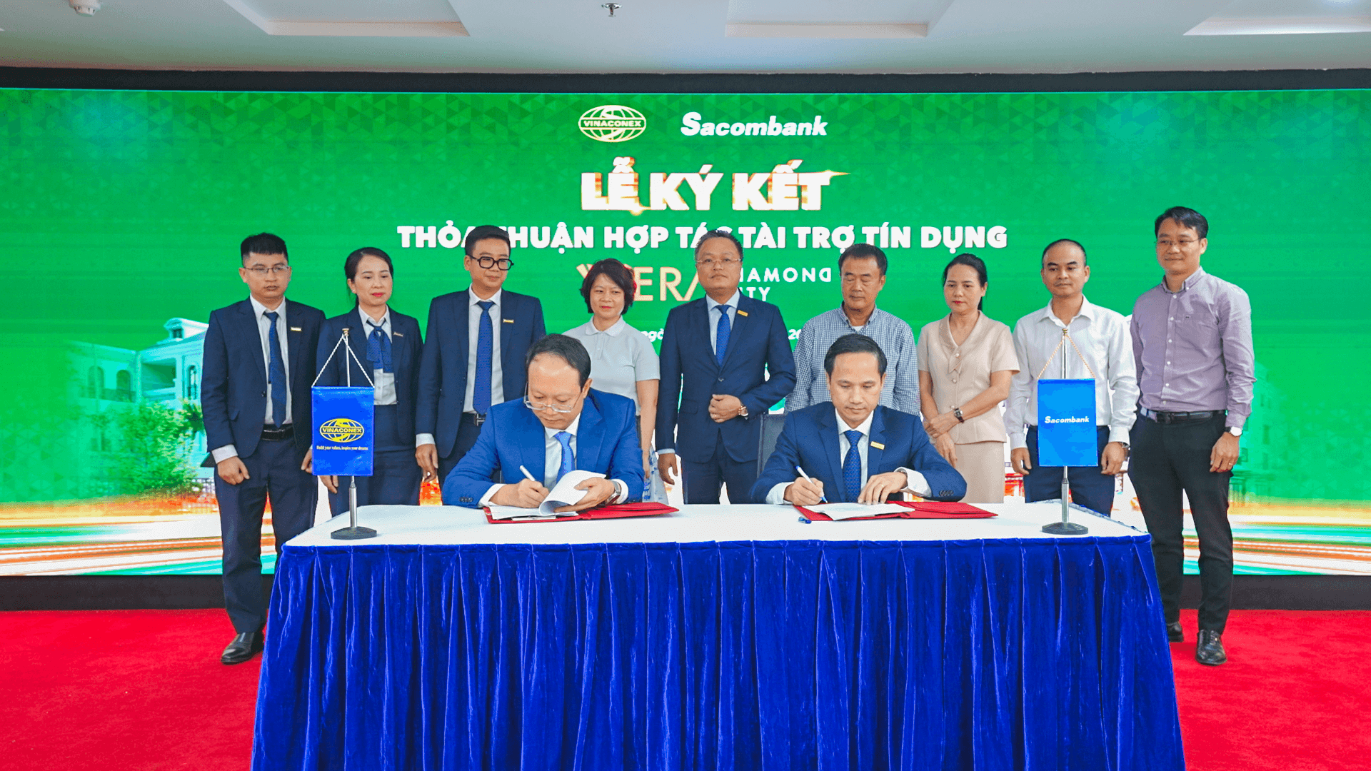 Vinaconex bắt tay Sacombank tài trợ tín dụng – Mở rộng cơ hội an cư tại Vera Diamond City