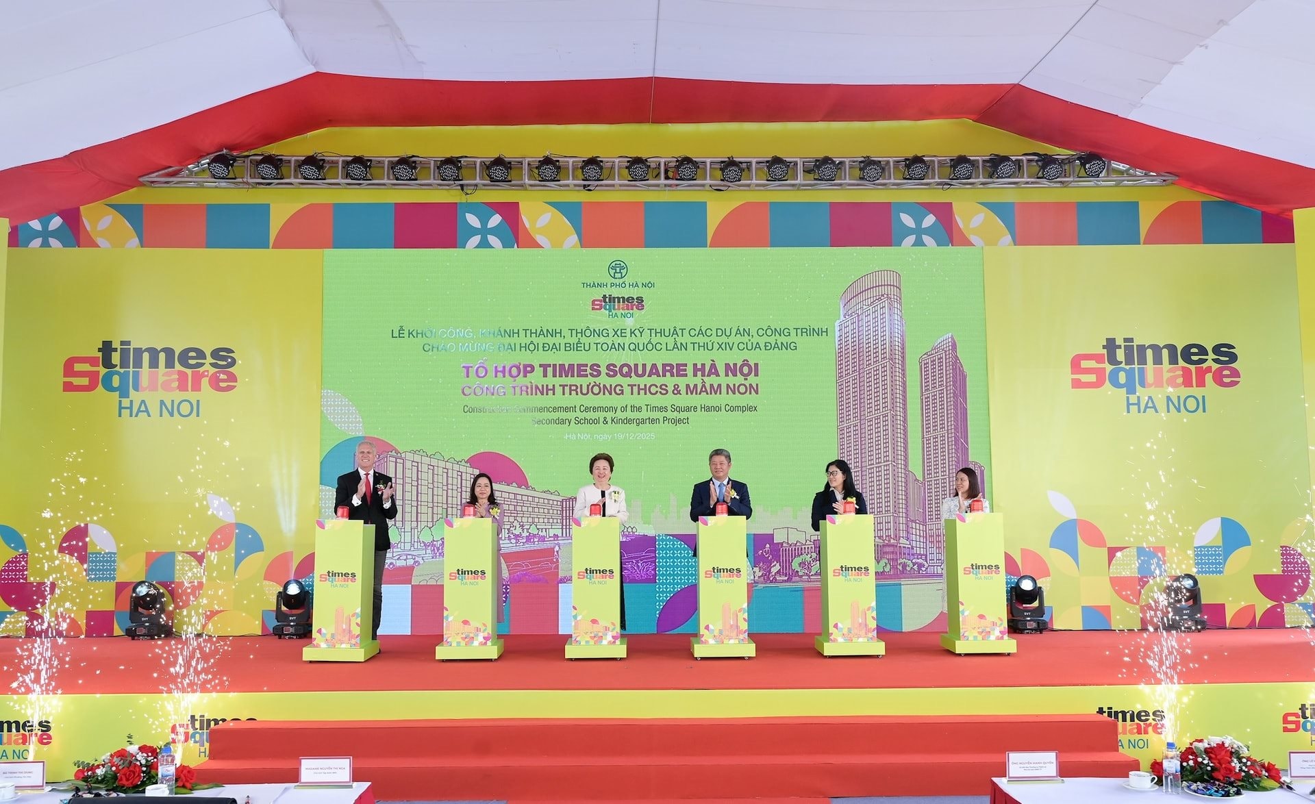 Lễ khởi công Times Square Hà Nội