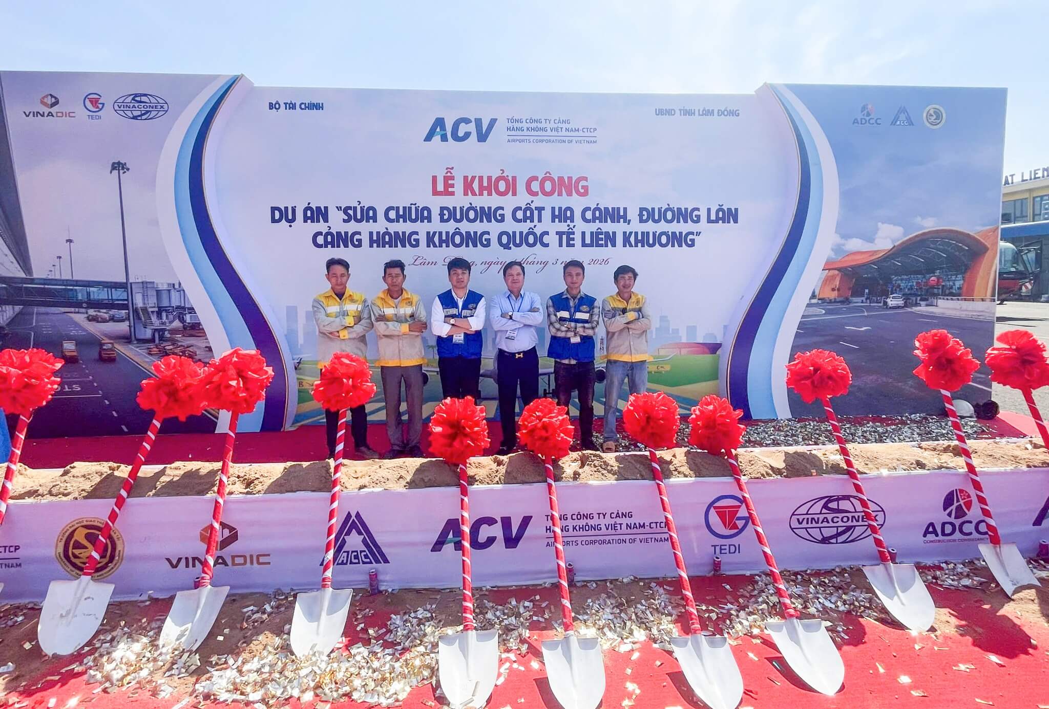 khởi công cảng hàng không quốc tế Liên Khương