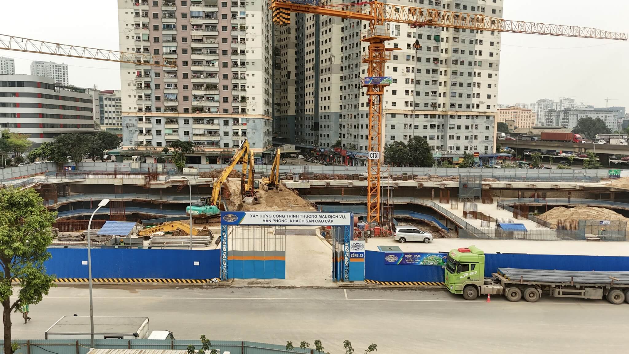 Tiến độ Vinaconex Capital One