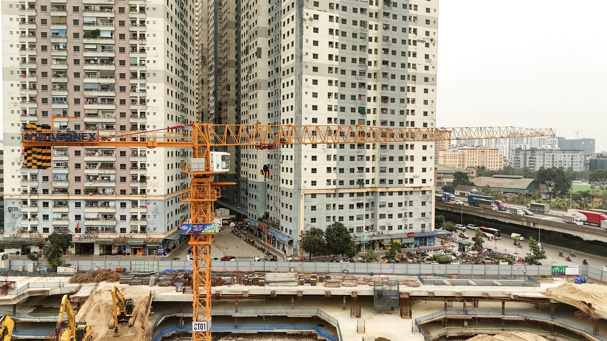 Tiến độ Vinaconex Capital One