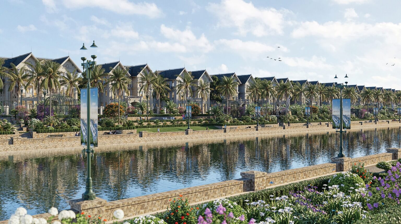 Không gian sống ven sông Noble Palace Riverside