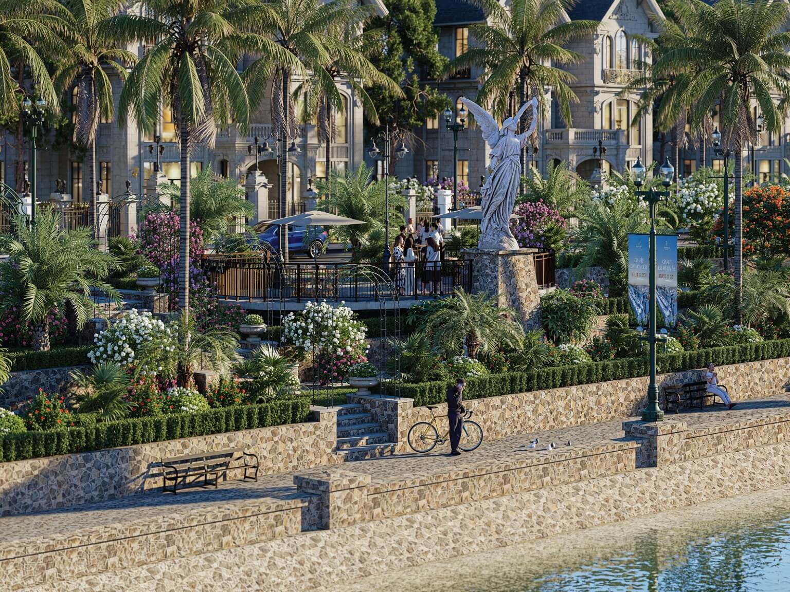 Không gian sống ven sông Noble Palace Riverside