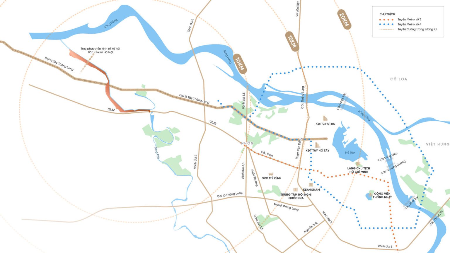 Vị trí dự án Noble Palace Riverside