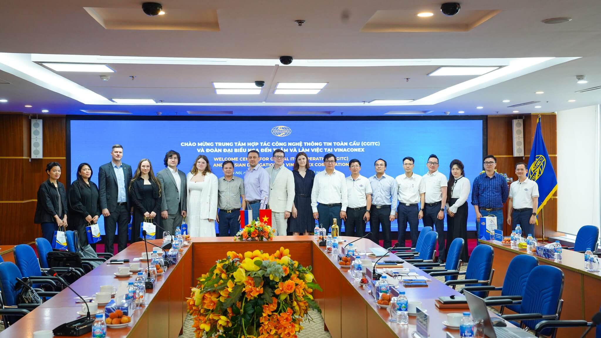 Hợp tác quốc tế giữa Tổng công ty CP VINACONEX và phái đoàn doanh nghiệp Nga