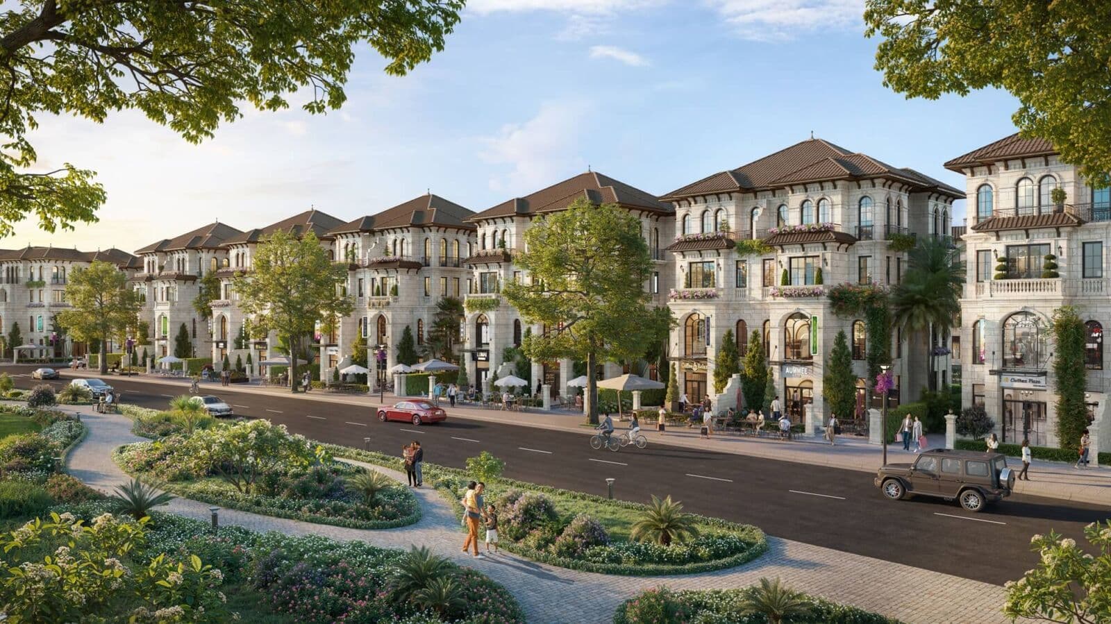 Thiết kế thấp tầng tại Alluvia Sunshine Marina