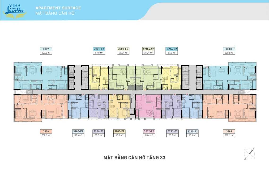 mặt bằng viha complex 107 nguyễn tuân