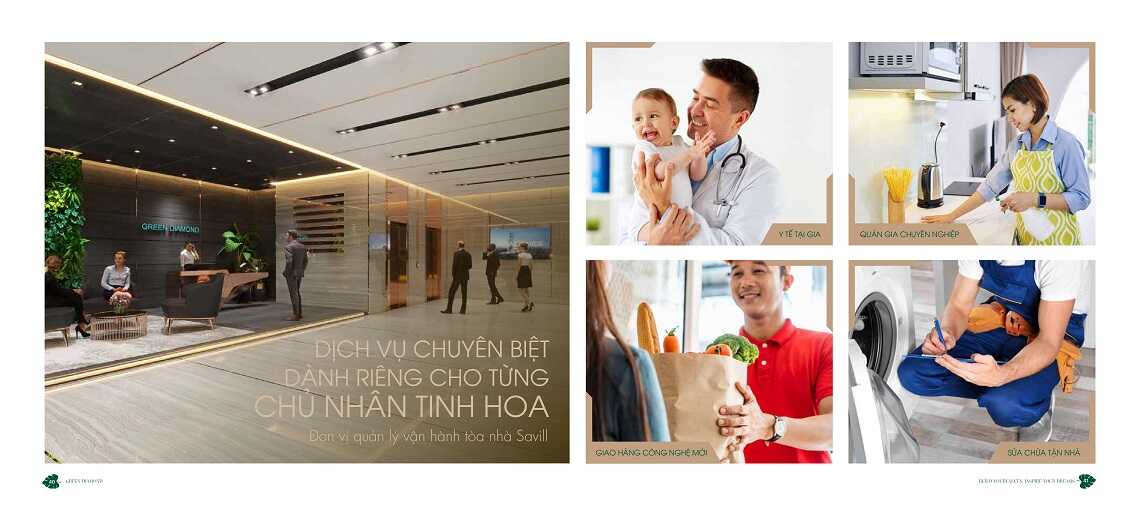 Tiện ích dự án Green Diamond Láng Hạ
