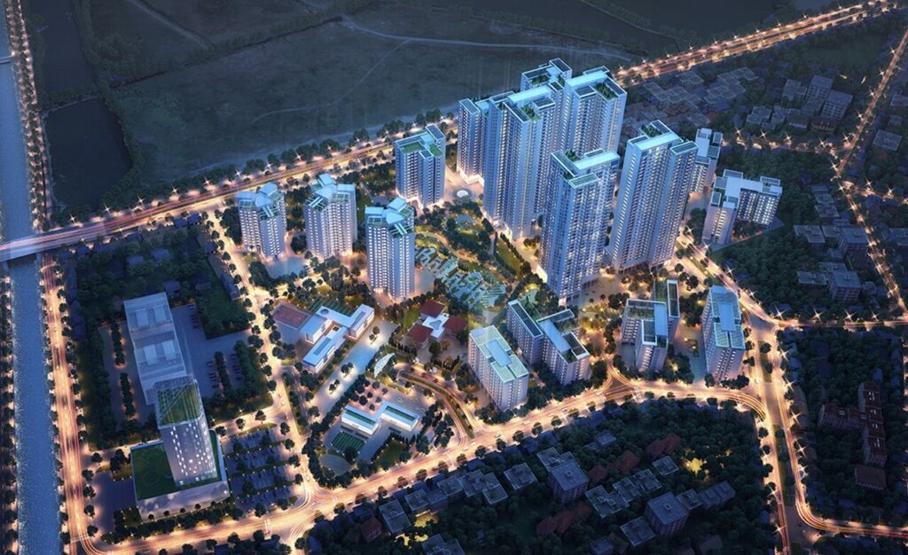 Phối cảnh tổng thể dự án