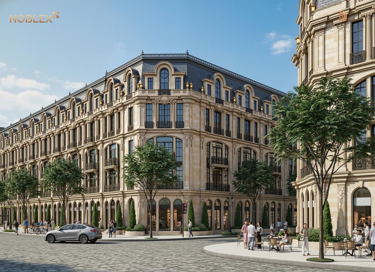 Thiết kế shophouse tại Noble Tây Thăng Long
