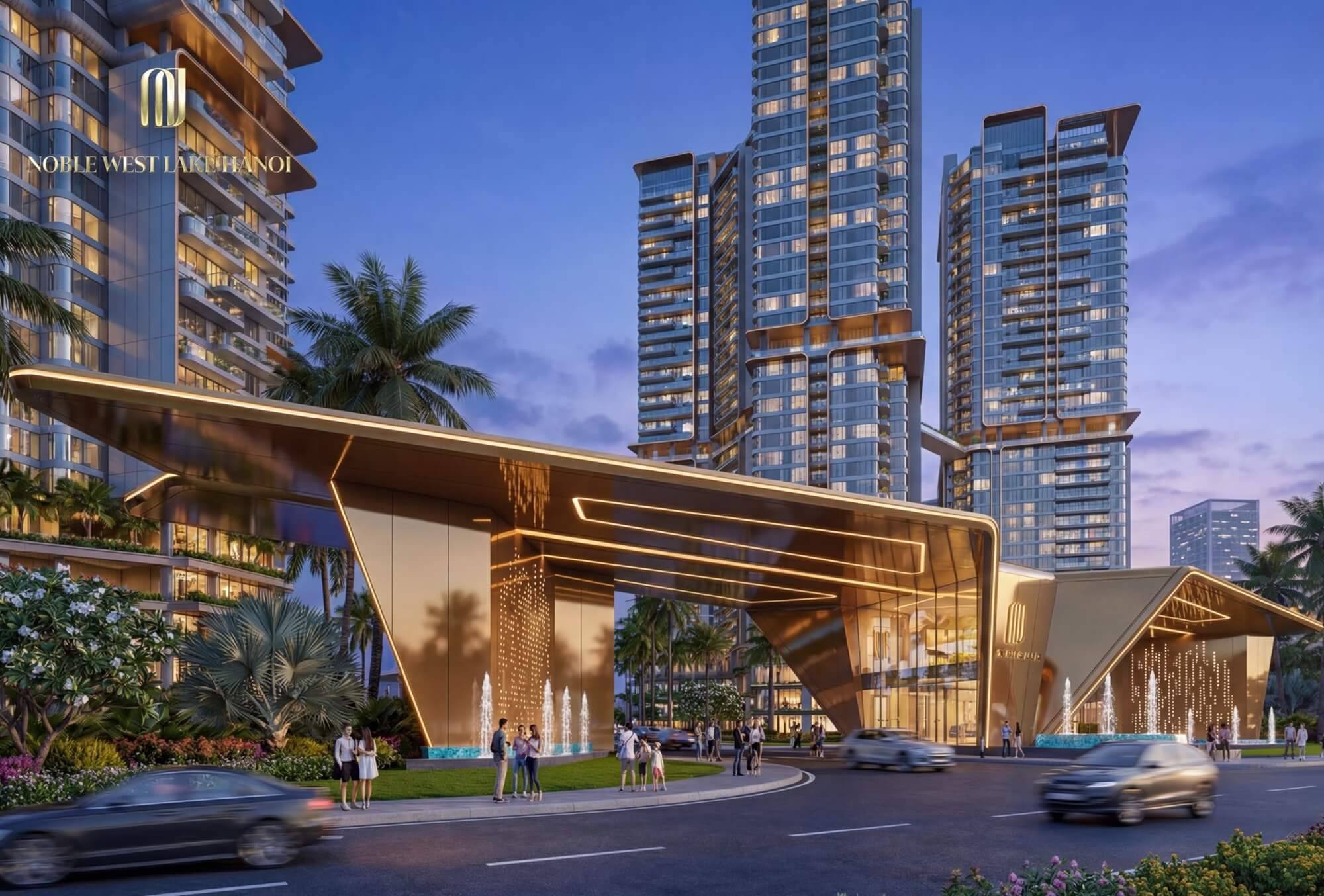Phối cảnh dự án NobleX West Lake
