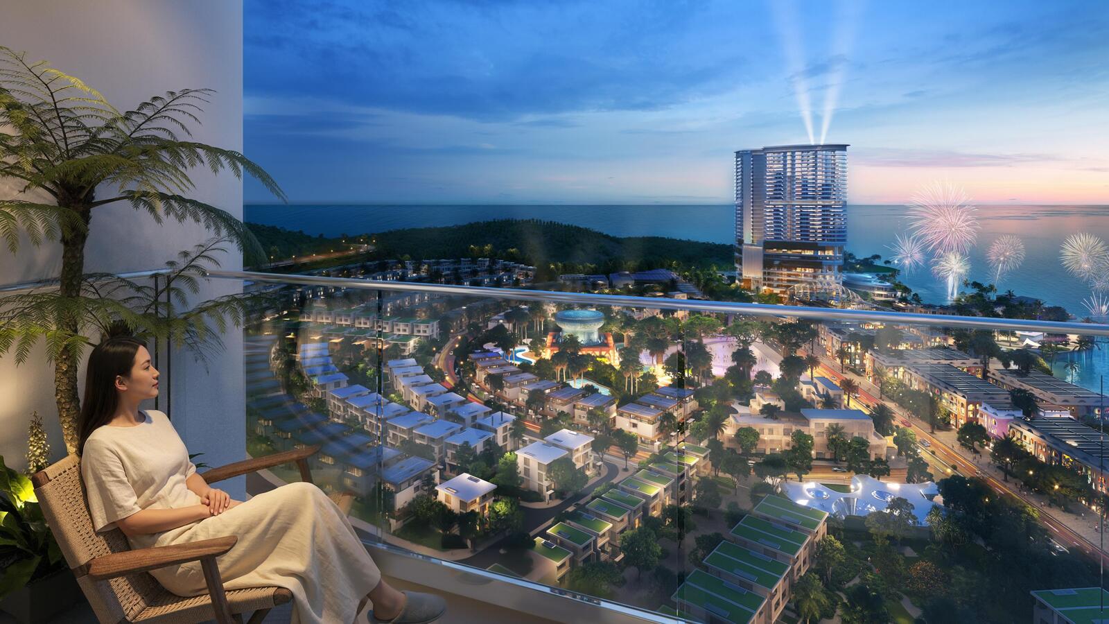 Tầm view căn hộ Alora Nha Trang
